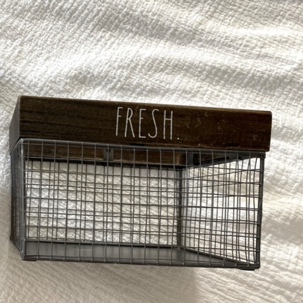 Rae Dunn fresh basket
